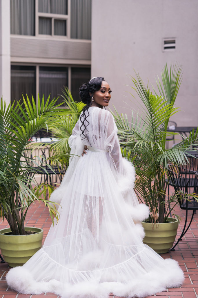 fancy bridal robe ideas washington dc wedding planner statuesque events