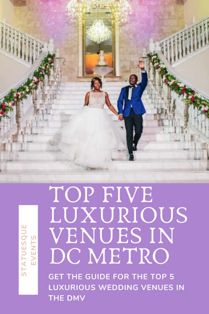 top 5 wedding venues in washington dc metro area