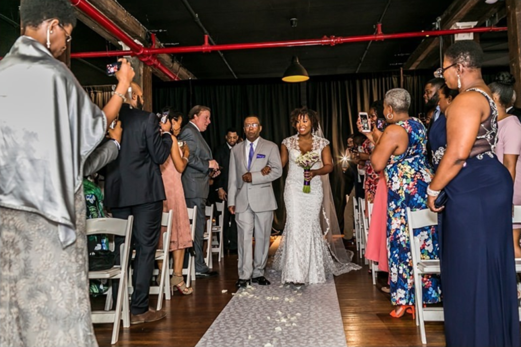 african american wedding planner in brooklyn new york statuesque events liberty warehouse