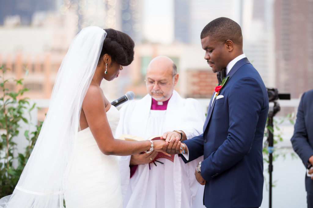 tribeca rooftop wedding ceremony nigerian wedding planner new york statuesque events