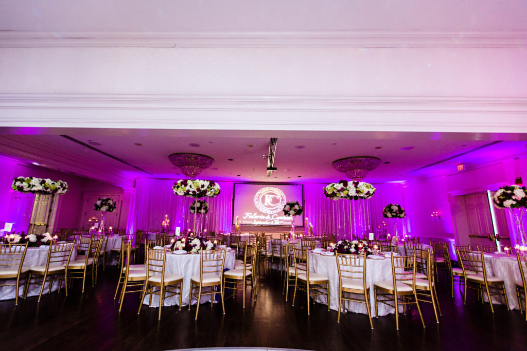 plum wedding decor chartreuse maryland wedding planner statuesque events