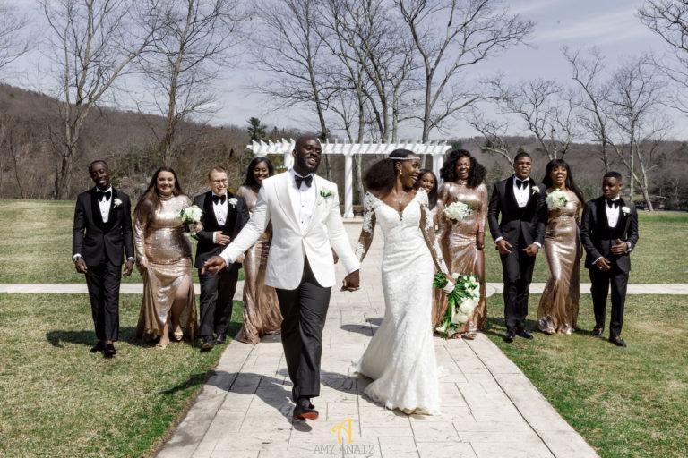 african american bridal party statuesque events