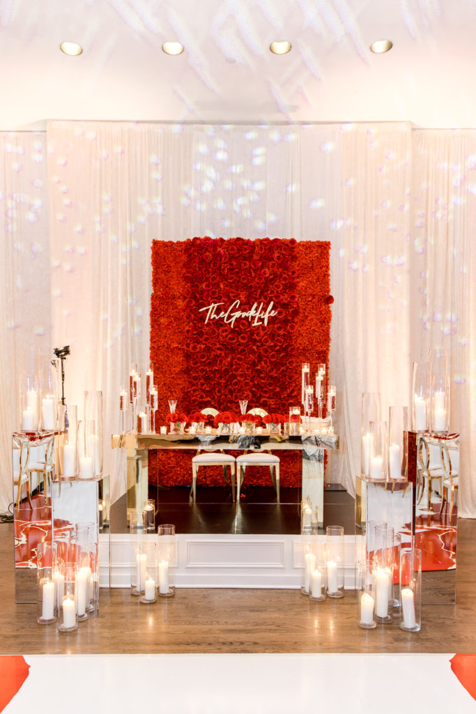 red white and gold wedding in washington dc statuesque events