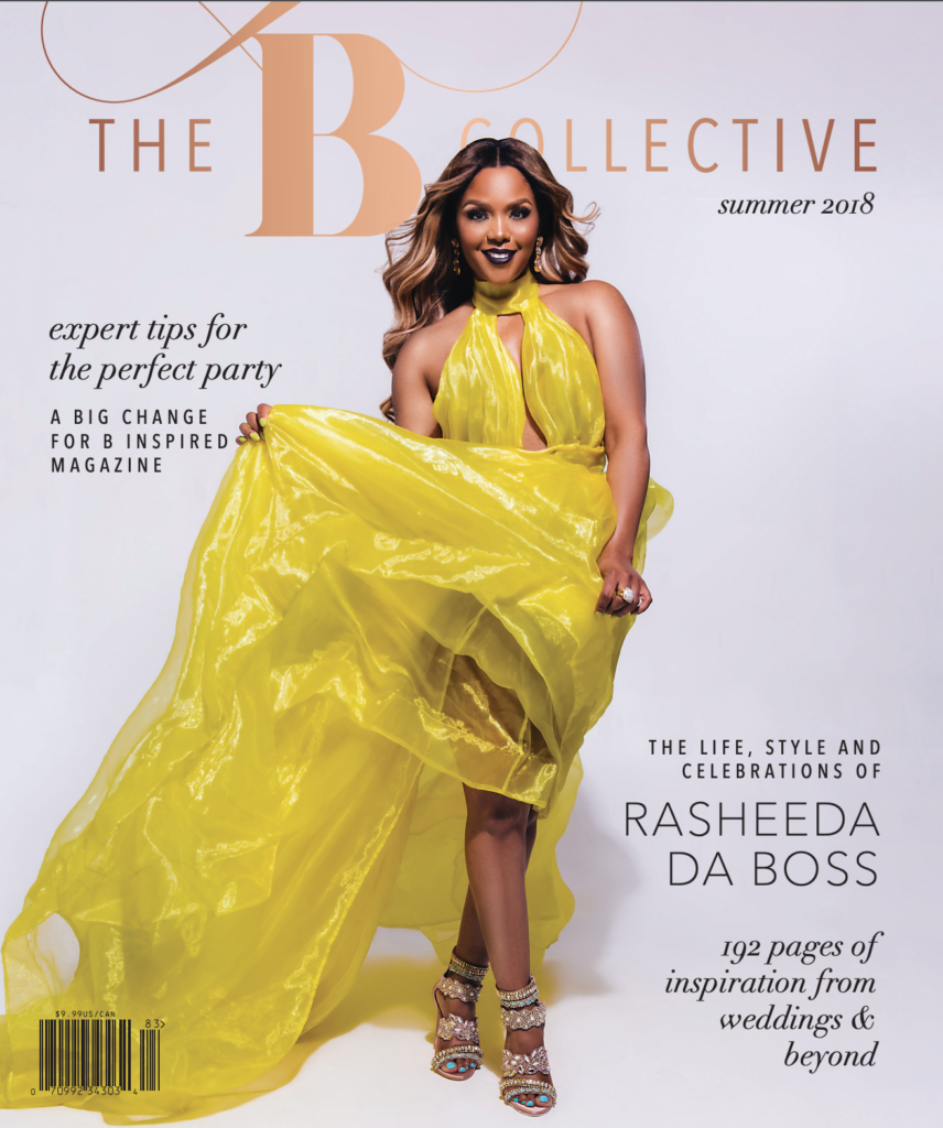 BCollective Magazine Summer 2018 featuring Rasheeda Statuesque Events New York Wedding Planner