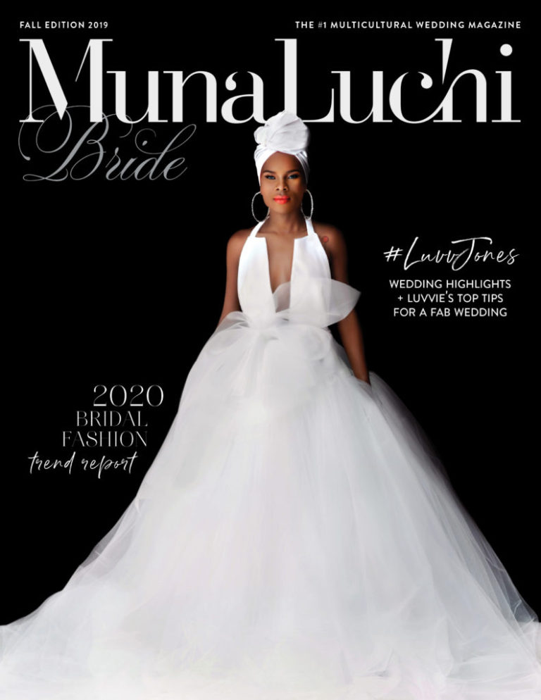munaluchi bride Winter 2020 issue statuesque events washington dc wedding planner