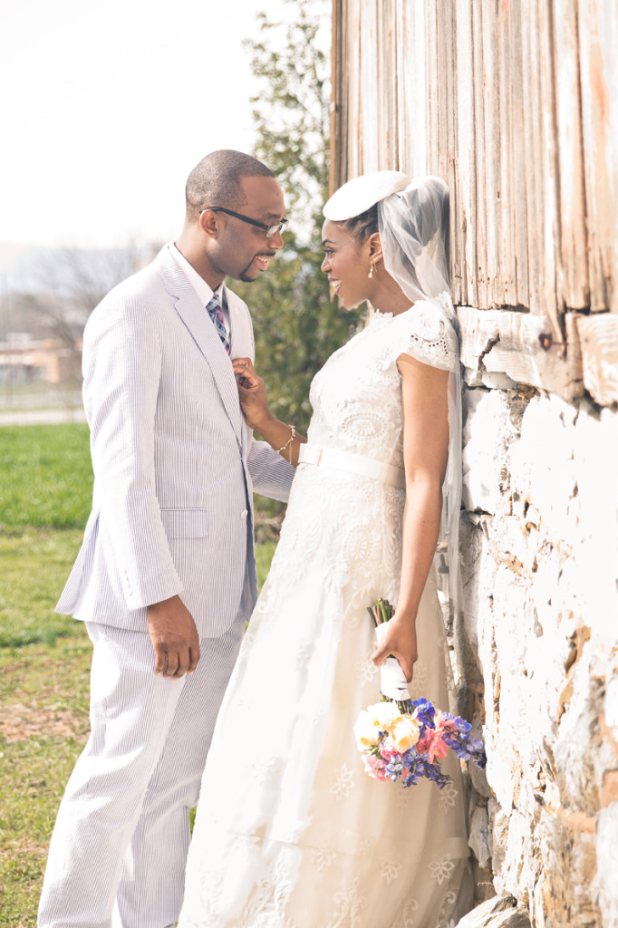 Crystal and Jay wedding ceremony at Walker's Overlook by Asa Photography Statuesque Events Wedding Planning