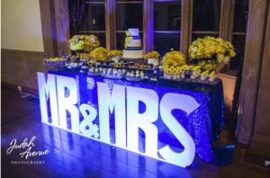 Custom Letter Table Rental Washington DC Maryland Virginia