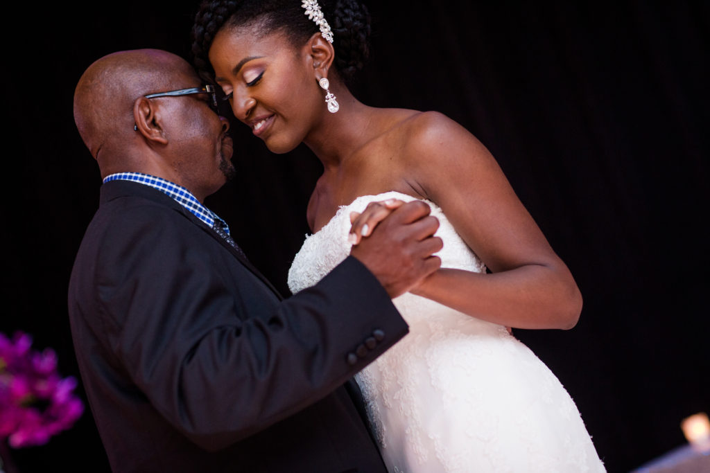 daddy daughter dance Nigerian wedding washington dc