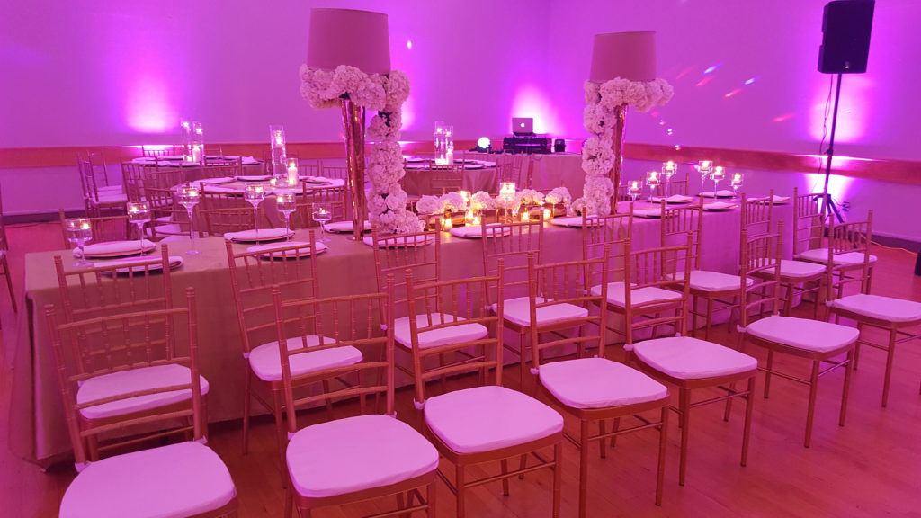 Washington DC event lighting and design traditional nigerian ghanian engagement