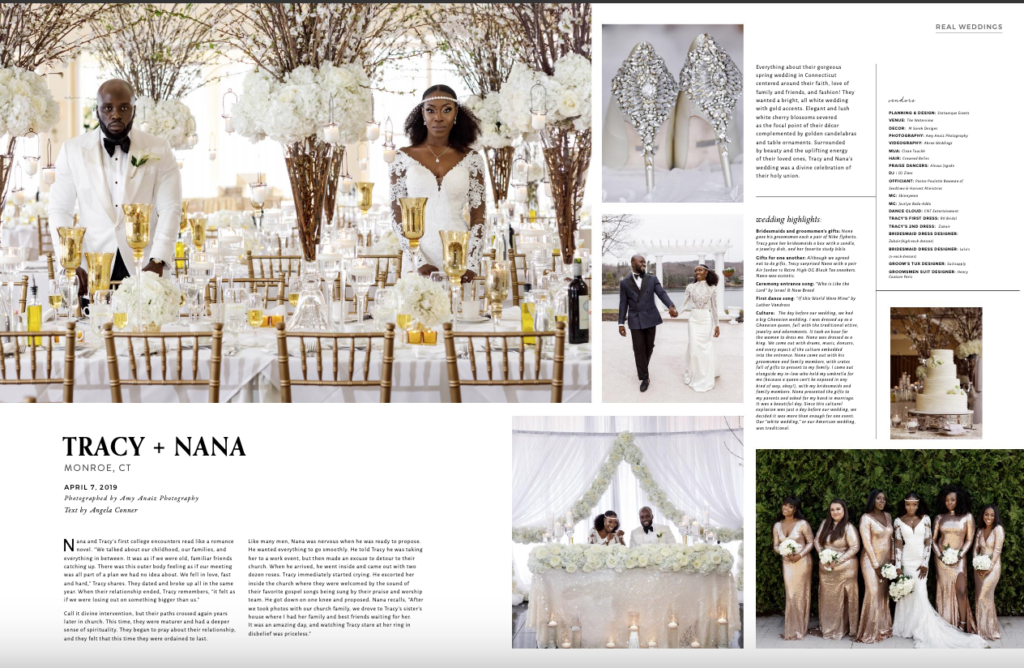luxury ghanaian wedding planner in usa statuesque events new york connecticut new jersey munaluchi bride