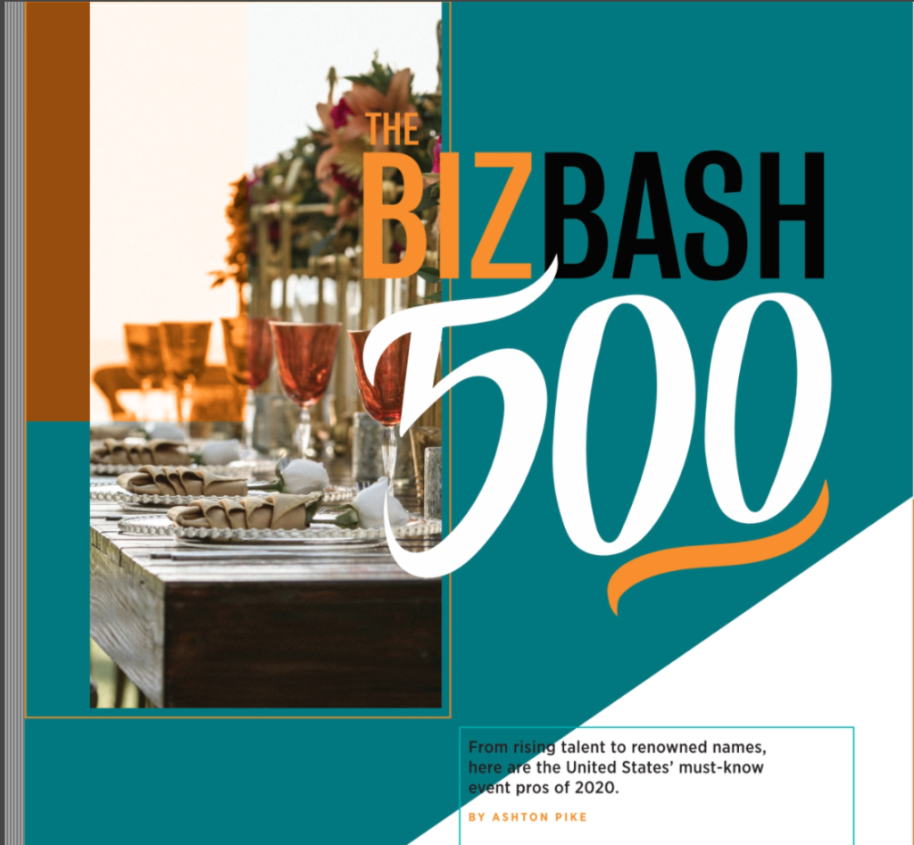 bizbash top 500 2020 statuesque events luxury wedding planner