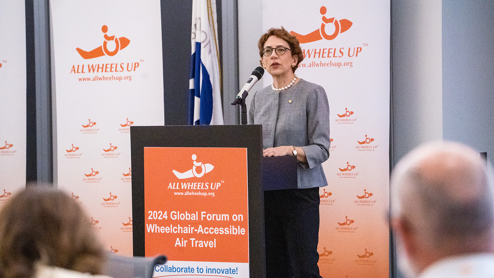 Polly Trottenberg US Deputy Secretary of State All Wheels Up Global Forum 2024 Corporate Event Planner in Boston Corporate Event Planner in Washington DC